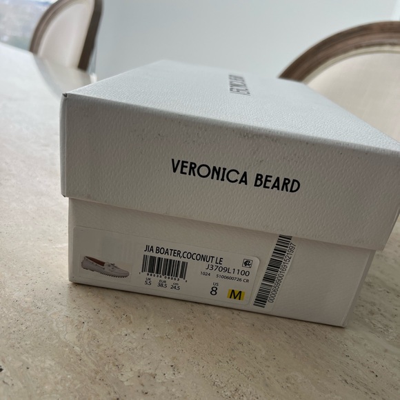 Veronica Beard Jia Boater Loafer in Coconut - Picture 4 of 6